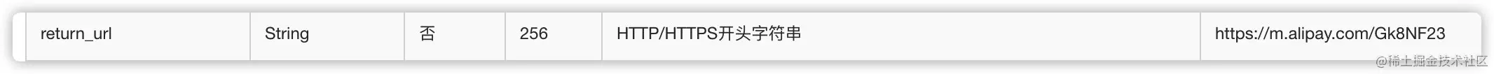 来自支付宝开发文档