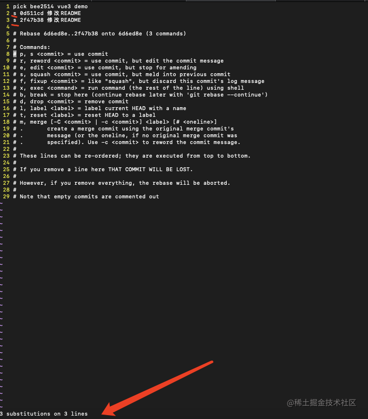 Git Rebase 操作小技巧 掘金