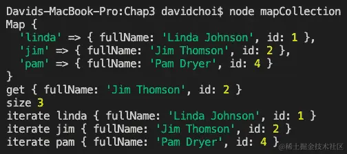 图 3.14 - mapCollection