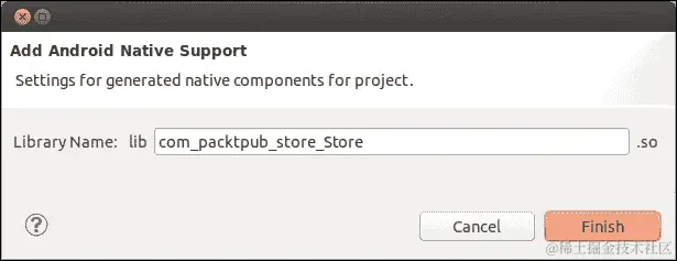 Time for action – creating a native Android project
