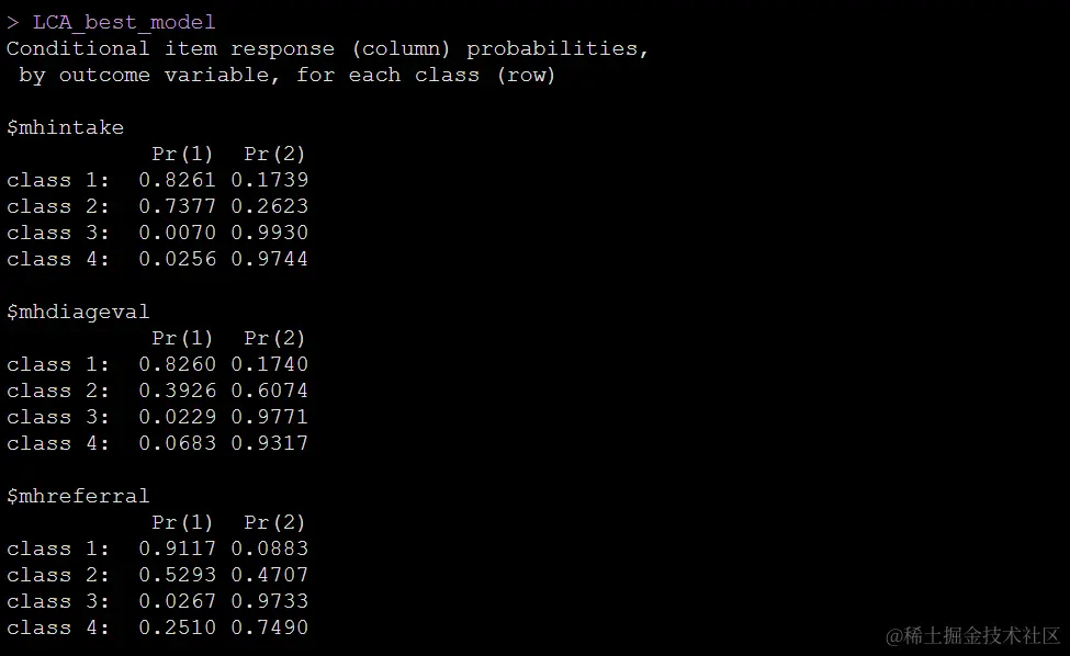 R数据分析：再写潜在类别分析LCA的做法与解释