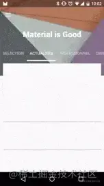 Transparent Toolbar