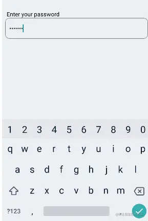Secure Text Entry for TextInput