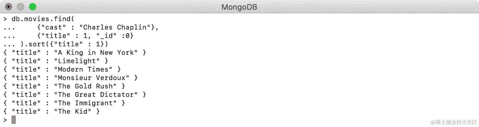 图 4.42：按升序排序