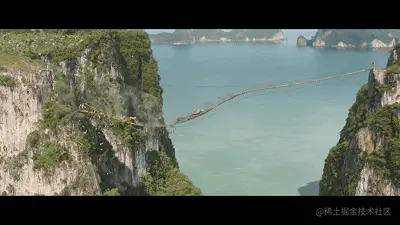 飞驰跨悬崖