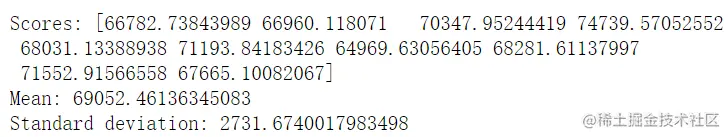 display_scores_lin_rmse