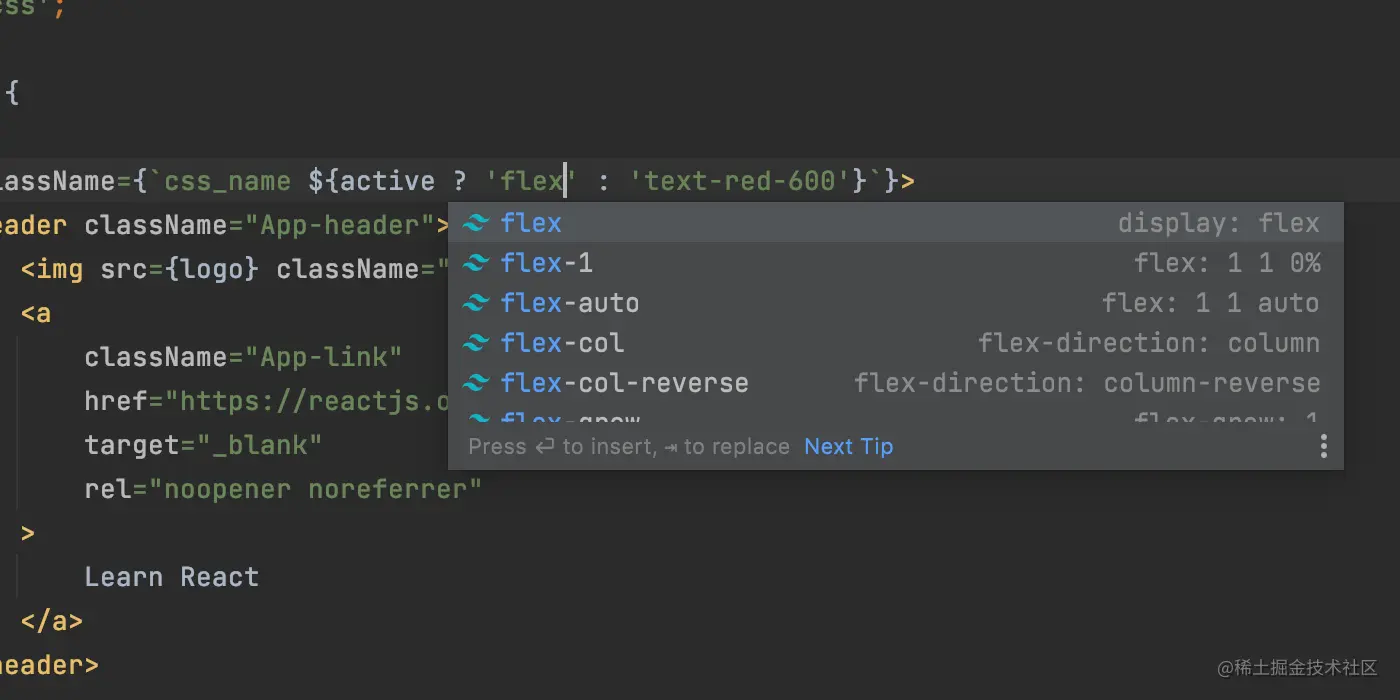 completion-for-dynamically-evaluated-values-tailwind