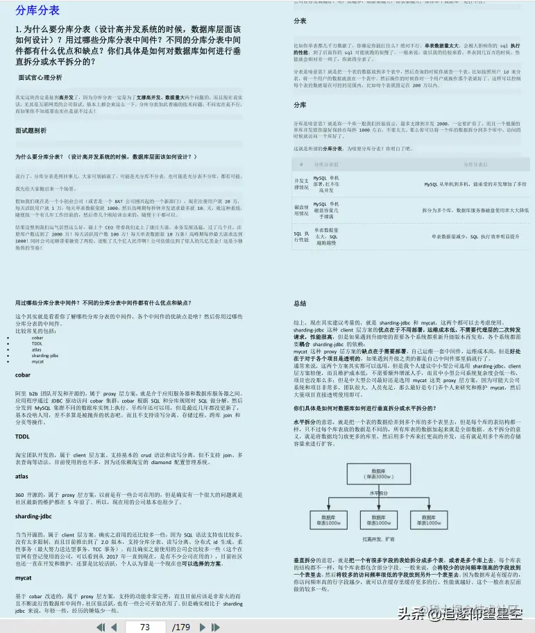 真香！180页100+题15W+字解析的《Java高级面试指南》，果断收下