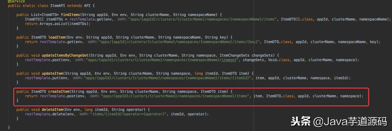 微服务配置中心 Apollo 源码解析——Portal 创建 Item
