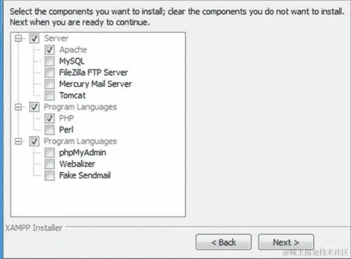 操作时间-安装 XAMPP