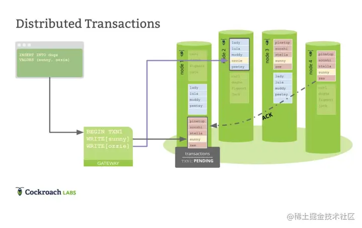 CockroachDB 分布式事务