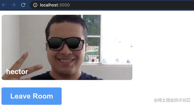 video with filter on face