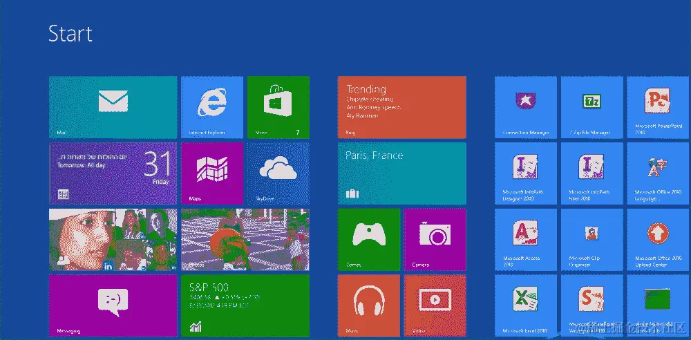 开始（主页）屏幕