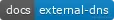 ExternalDNS docs