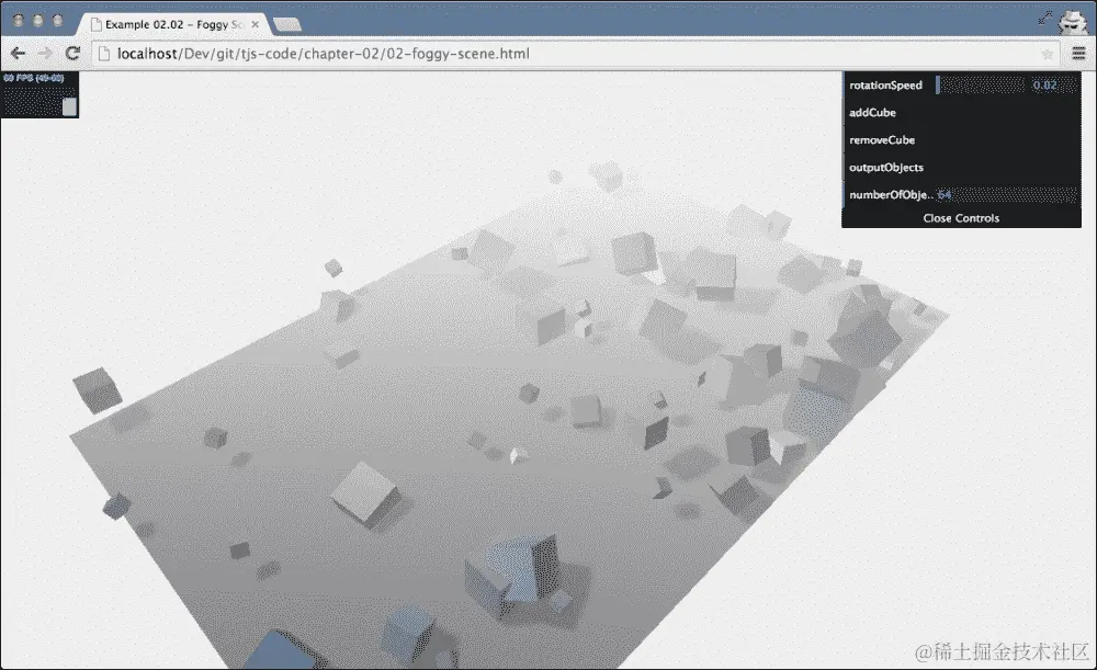 向场景添加雾效