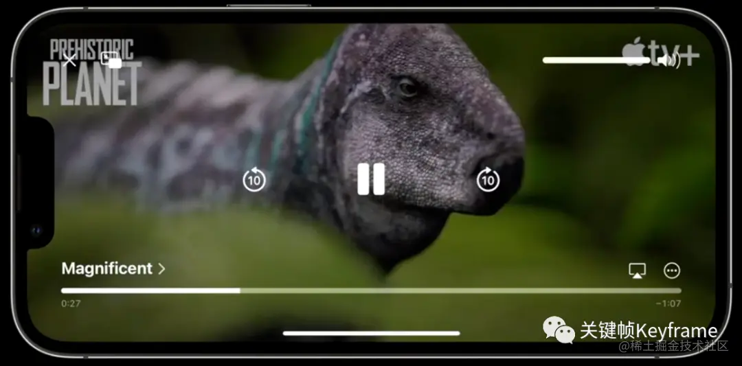 播放器的新界面·横屏