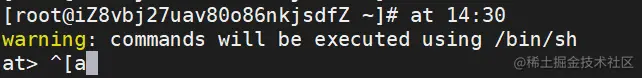 【奇技淫巧】Linux时光之主-延迟执行at