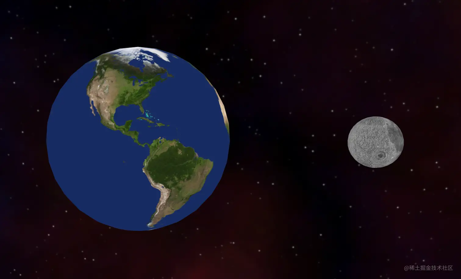 地球和月球
