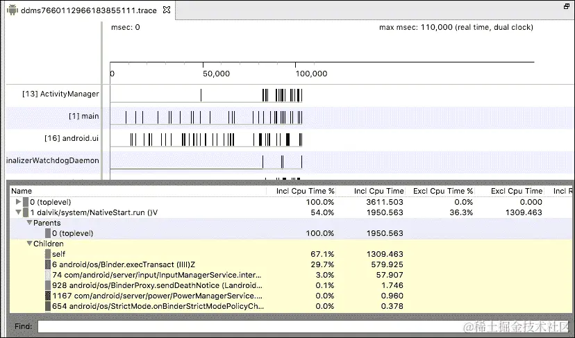 捕获并分析线程信息