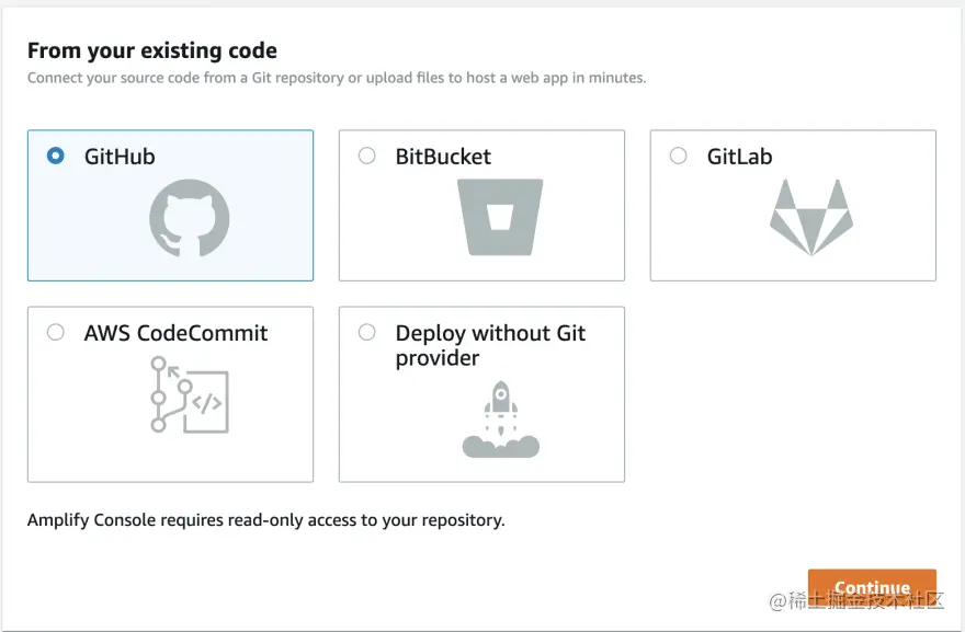 Amplify interface with different remotes