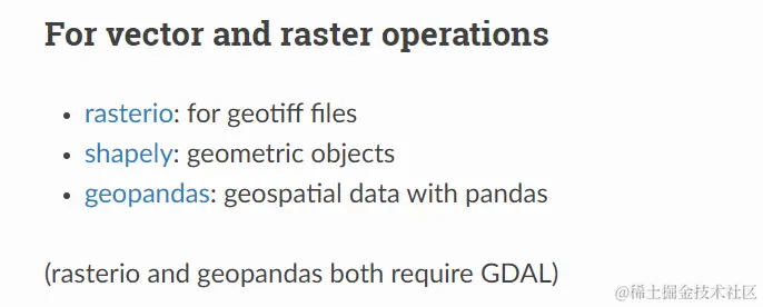 salem Required dependencies