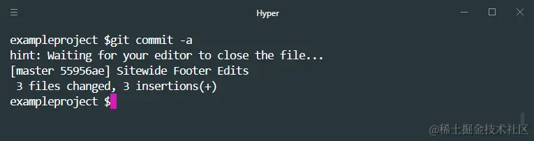 git multi line commit message success