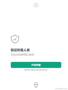 拼图验证