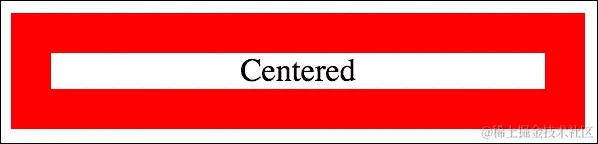 内联元素-水平居中