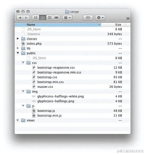 执行时间-本地安装 Bootstrap