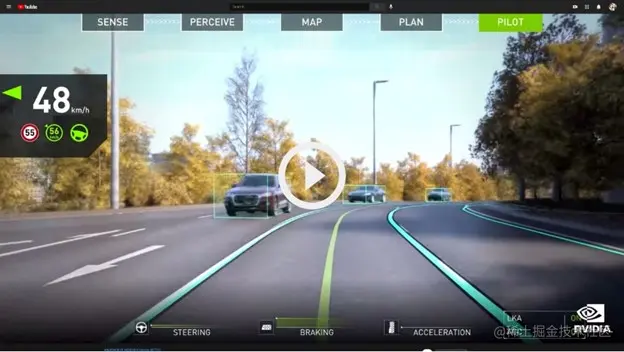 在 NVIDIA DRIVE Sim 中訓練自動車輛