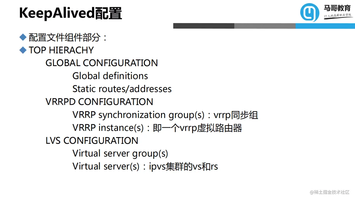 高可用集群KeepAlived基础入门教程，高清PDF可复制，仅分享三天