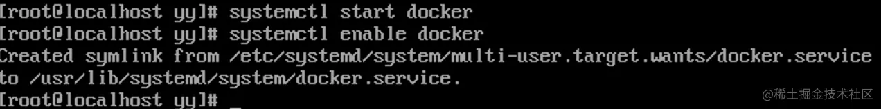 enable docker