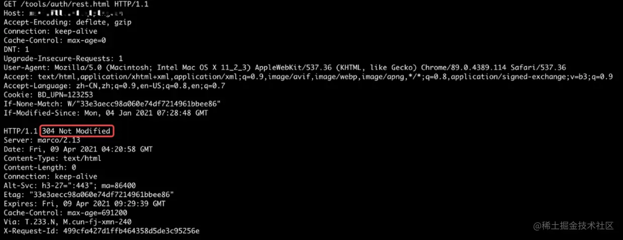 又拍云存储 304 缓存校验