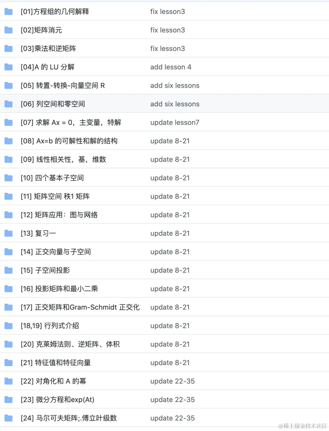 我总结的120页《图解MIT线性代数笔记.pdf》，都是干货！线性代数在工科学科上的地位是任何学科无可比拟的，MIT的线- 掘金