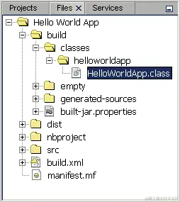 文件窗口，显示生成的.class 文件。