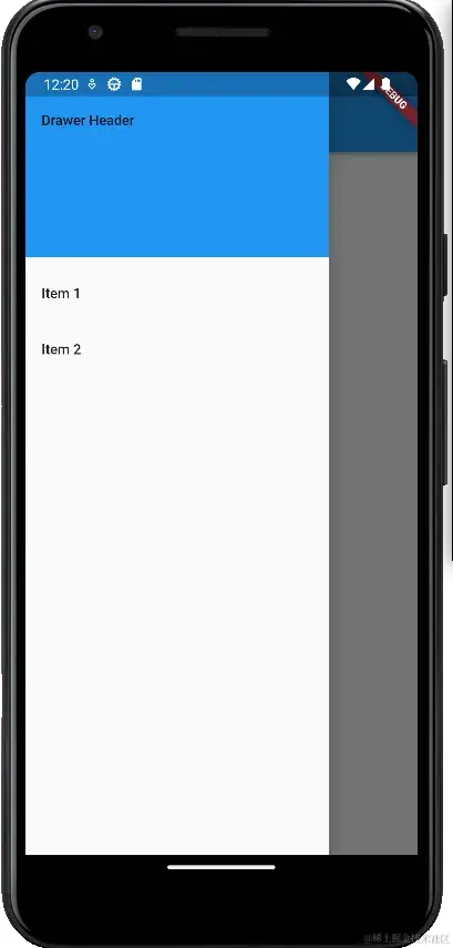 自定义 Flutter 中的 Drawer当我们创建移动端应用的时候，有两种主要的导航选项：Tabs 和 Drawers - 掘金