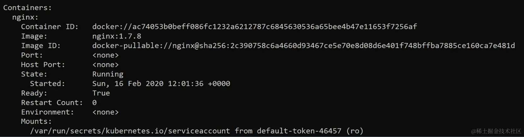 图 3.12：描述 kubeserve 部署