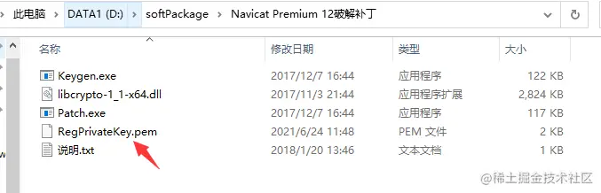 navicat12公钥.png