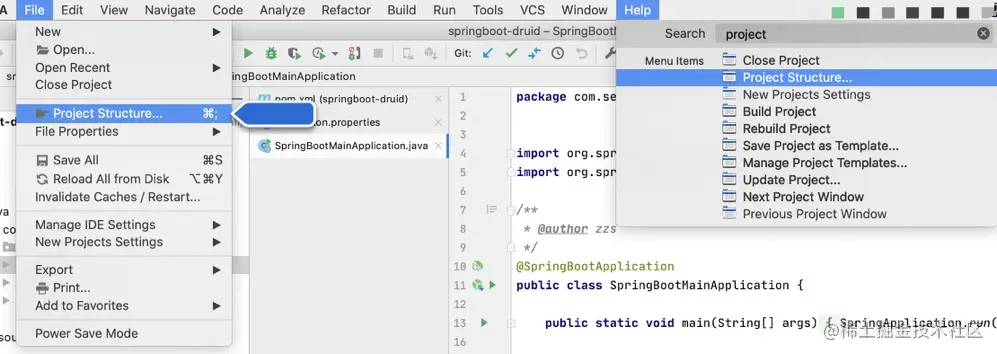 Idea Project Structure