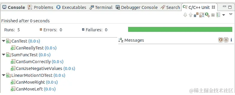 图 1.58：所有测试都成功