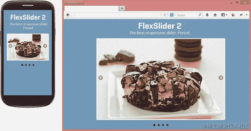 示例 1 – 基本滑块（默认）