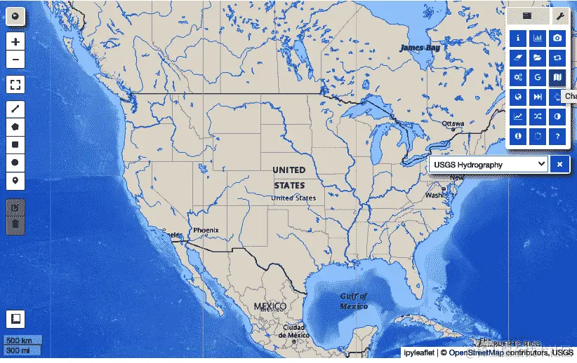 图层与工具菜单