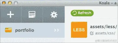 执行时间 - 使用 Koala 将 LESS 编译为 CSS
