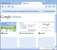 default New Tab page