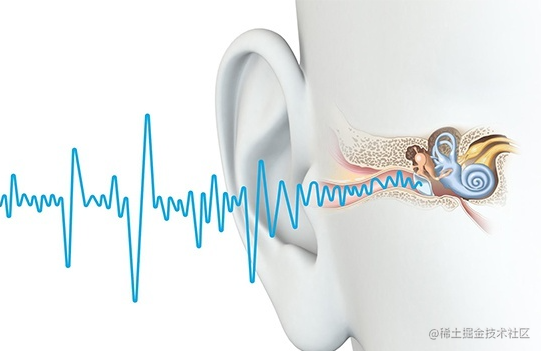 les oreilles reçoivent des sons externes