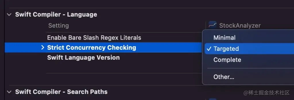 启用严格的并发性检查，以修复 Sendable 的符合性