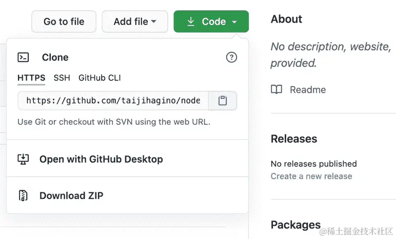 图 13.3 – 复制克隆此存储库的 URL