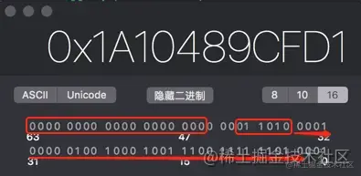 person对象的isa指针地址