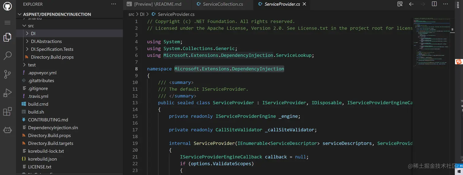 DependencyInjectionClass