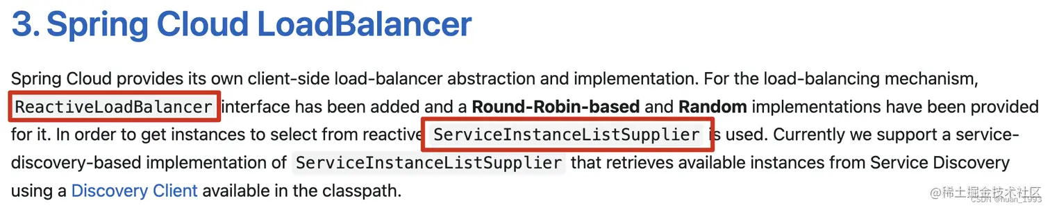 Spring Cloud Loadbalancer